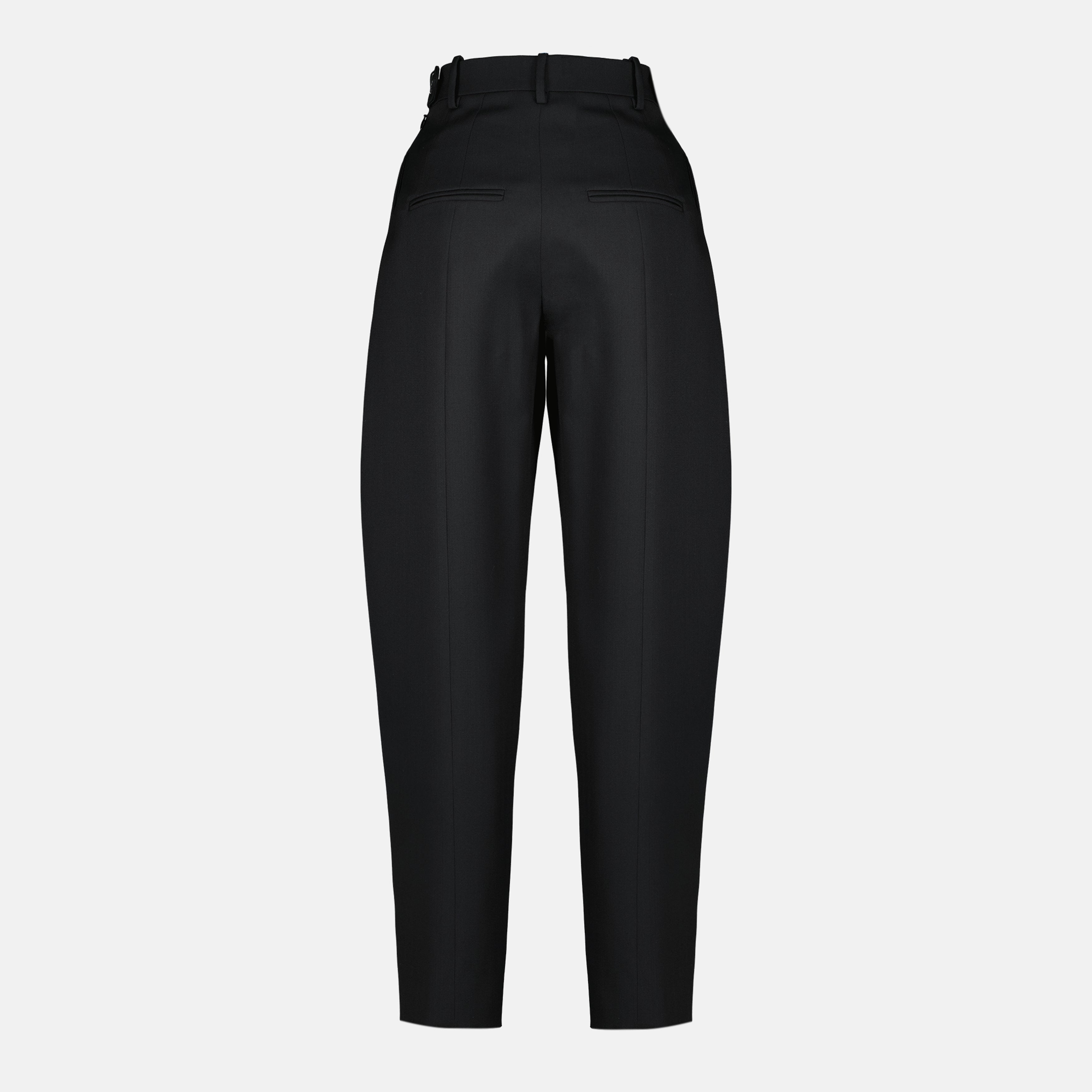 Khaite, black pants, women's fashion, wide cut trousers, spring-summer 2026