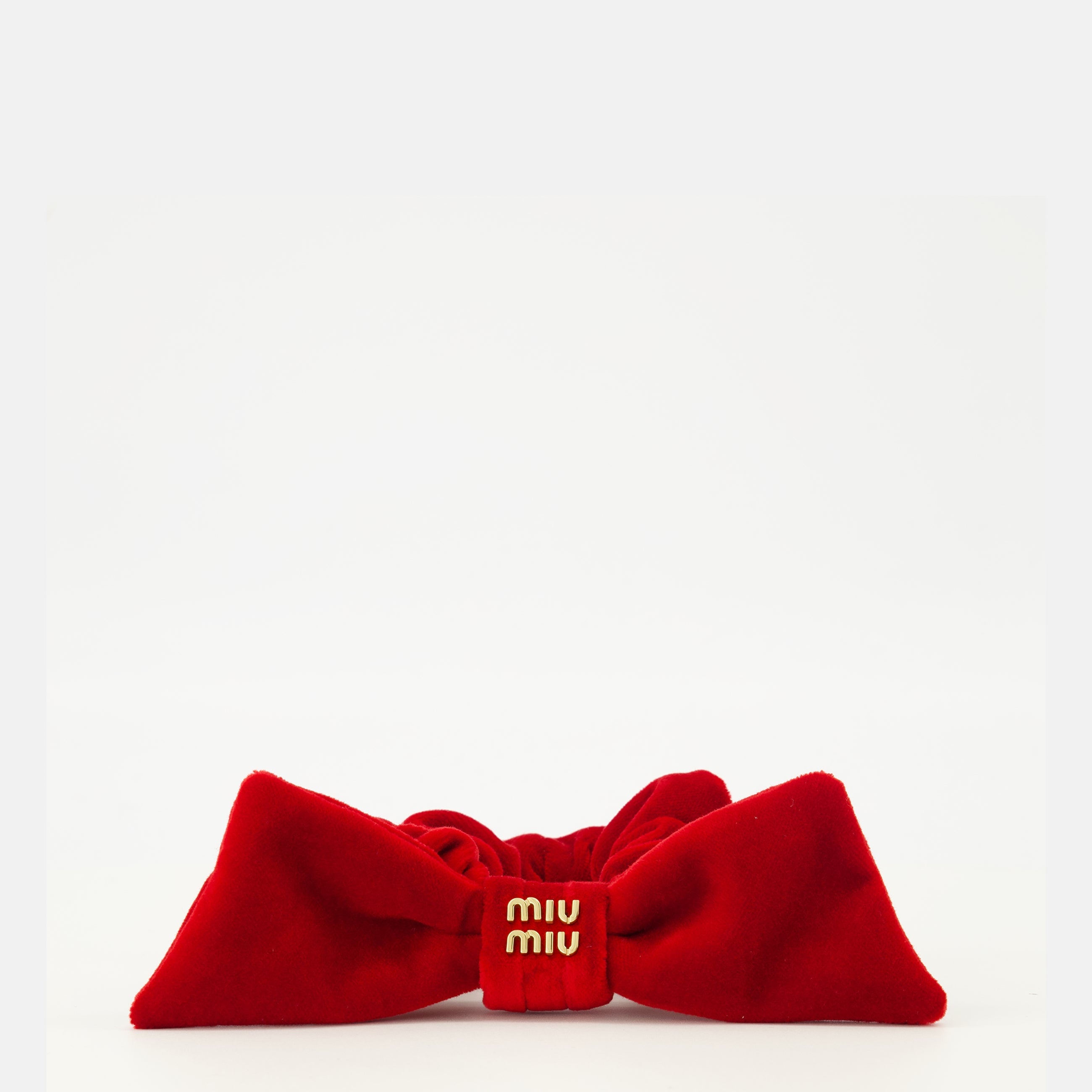 Chouchou en Velours Rouge