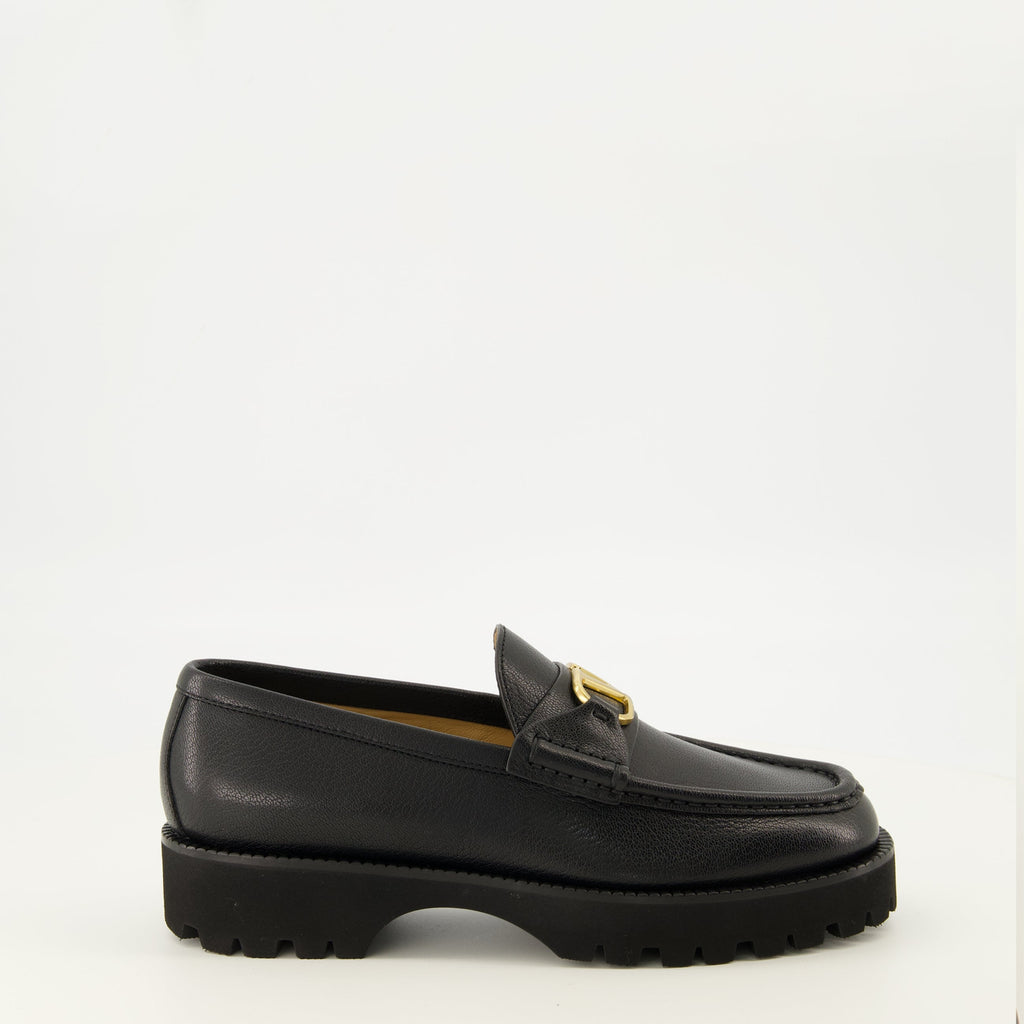 Mocassins en cuir VLogo