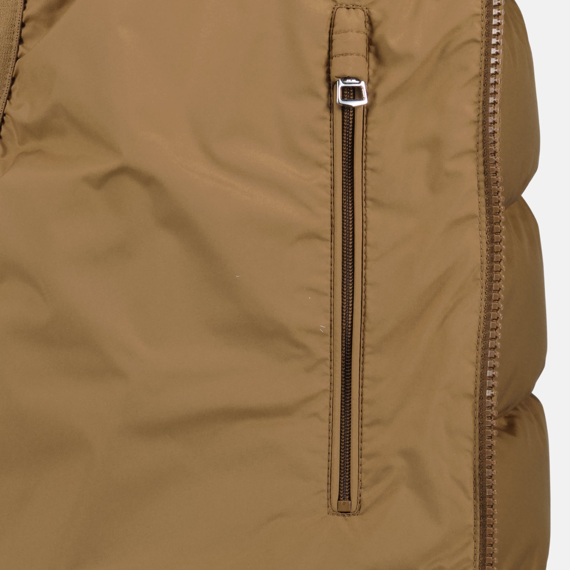 Contrin Brown Down Vest