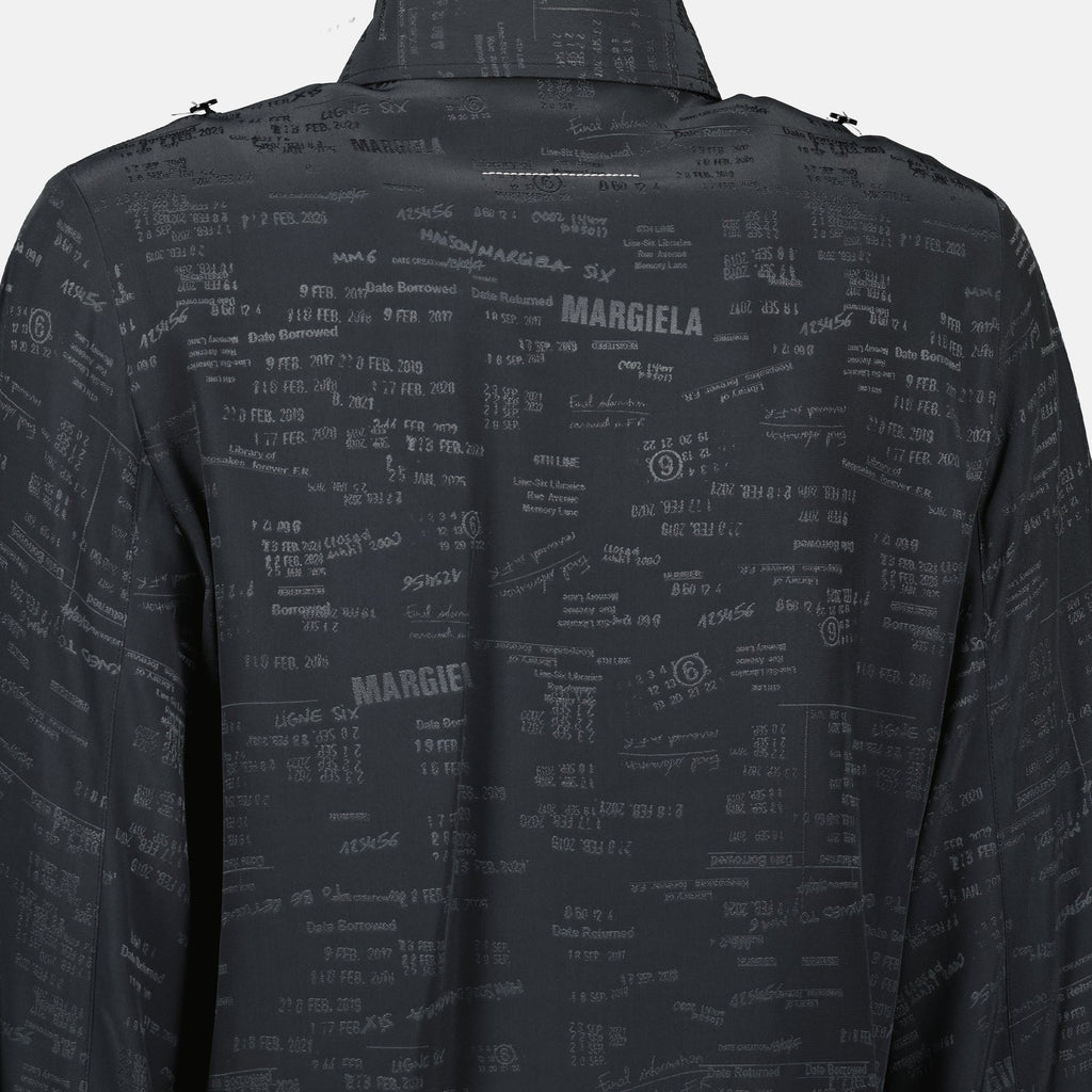 Mm6によるジャカードパターンシャツの画像 - 女性用 - シーズン春夏2026 - 詳細ビュー2