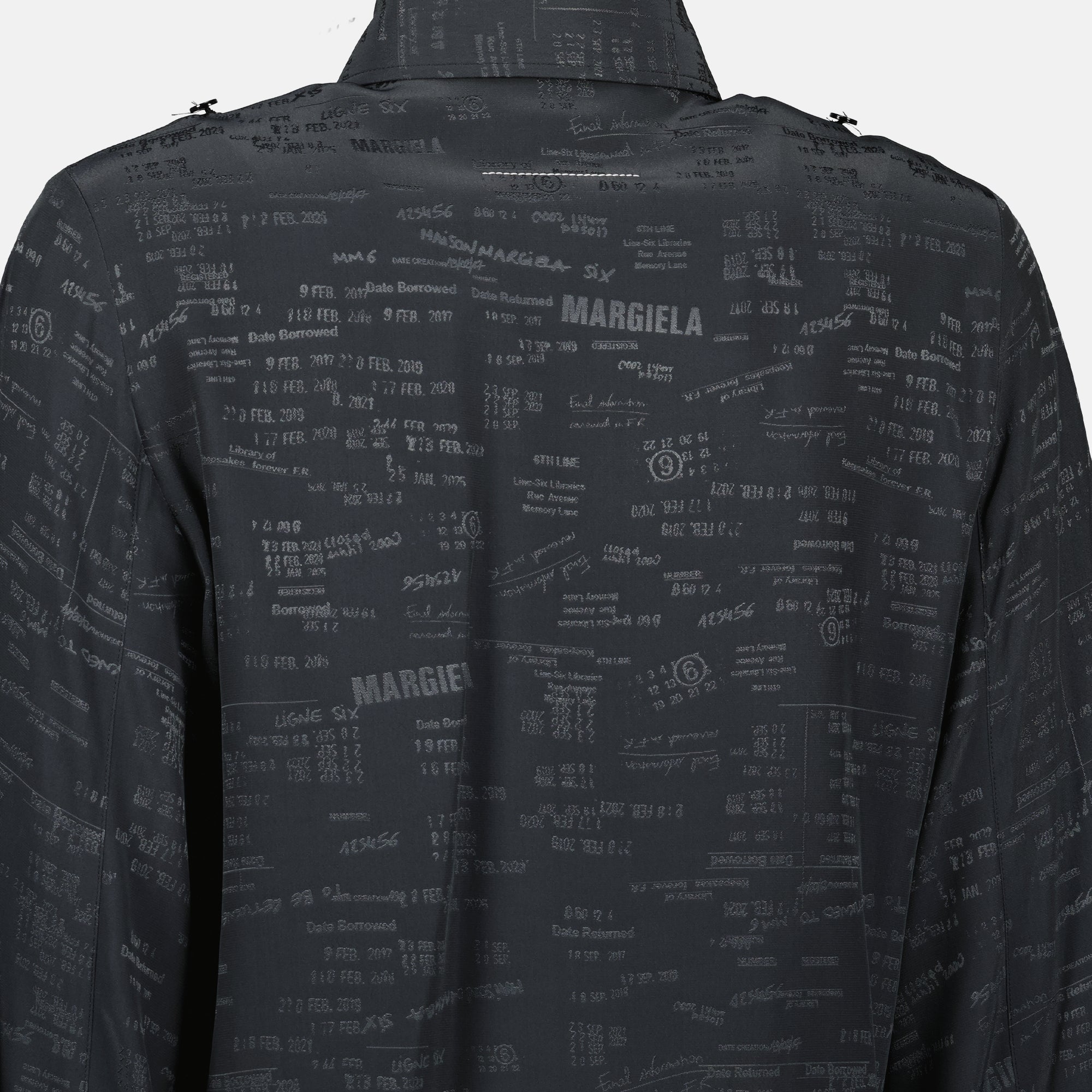 Mm6によるジャカードパターンシャツの画像 - 女性用 - シーズン春夏2026 - 詳細ビュー2