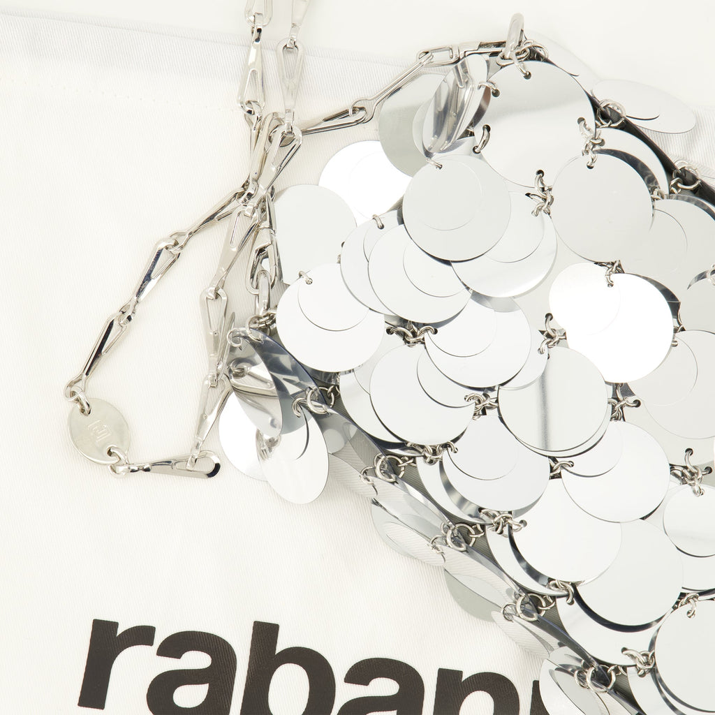 le sac sparkle mini argente rabanne women 15518545641852