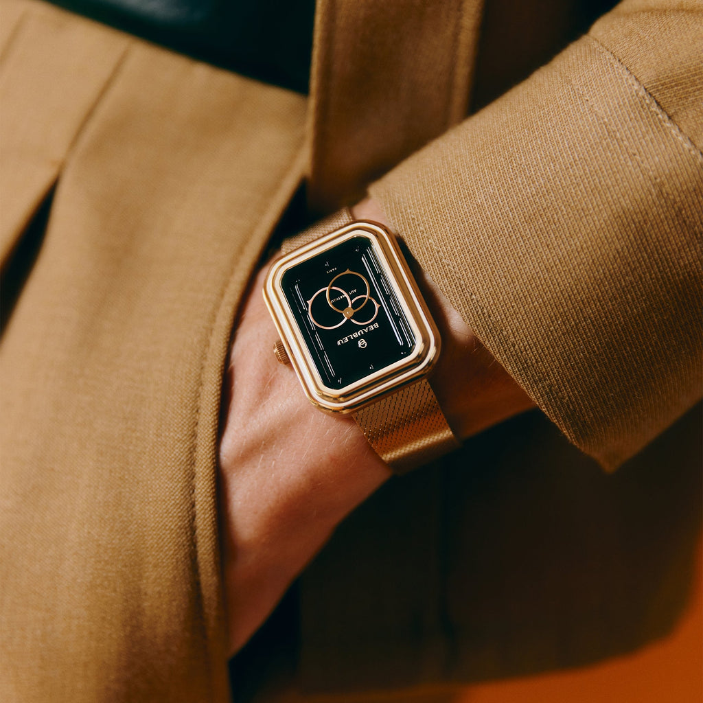 Ecce Figura Onyx Watch