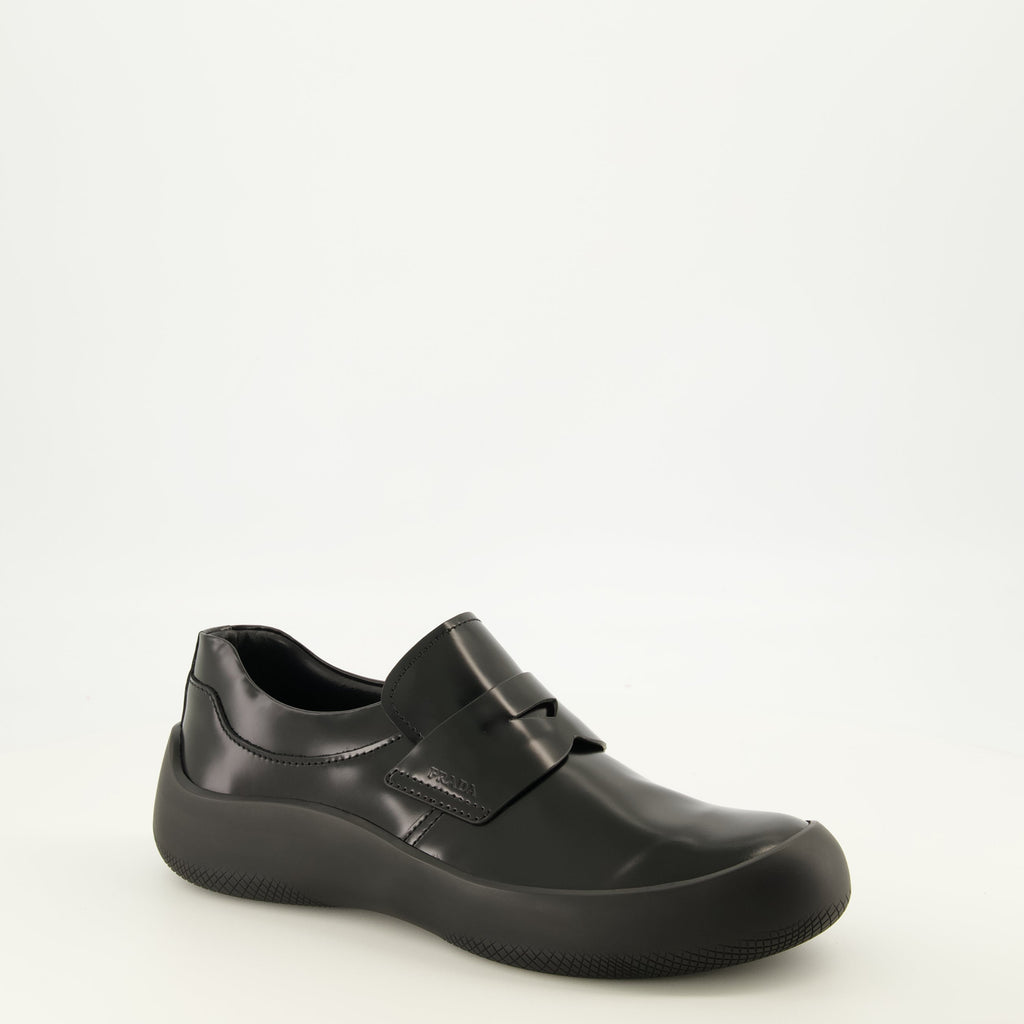 Mocassins en Cuir Brossé