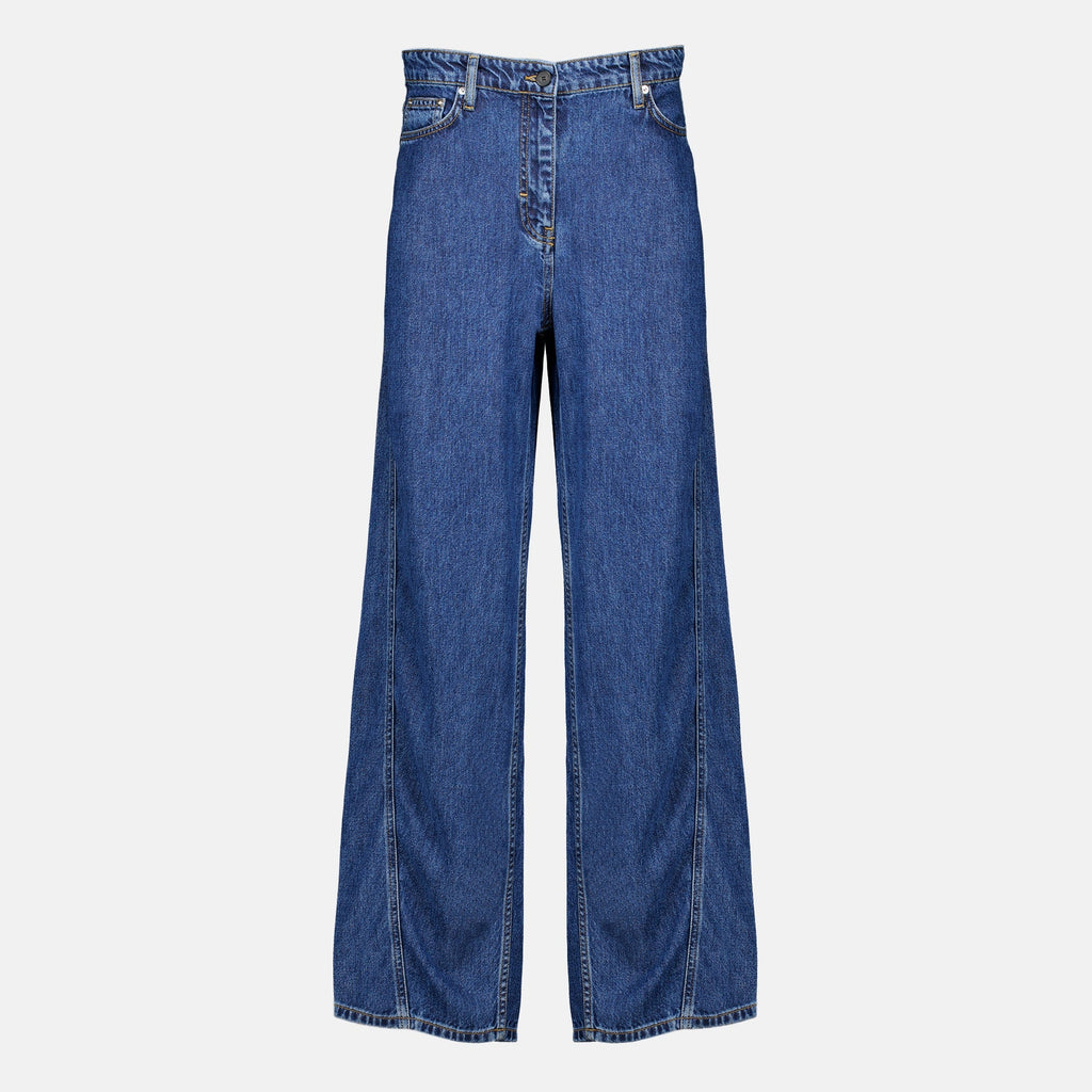 Fluid Jean in Dark Blue Denim