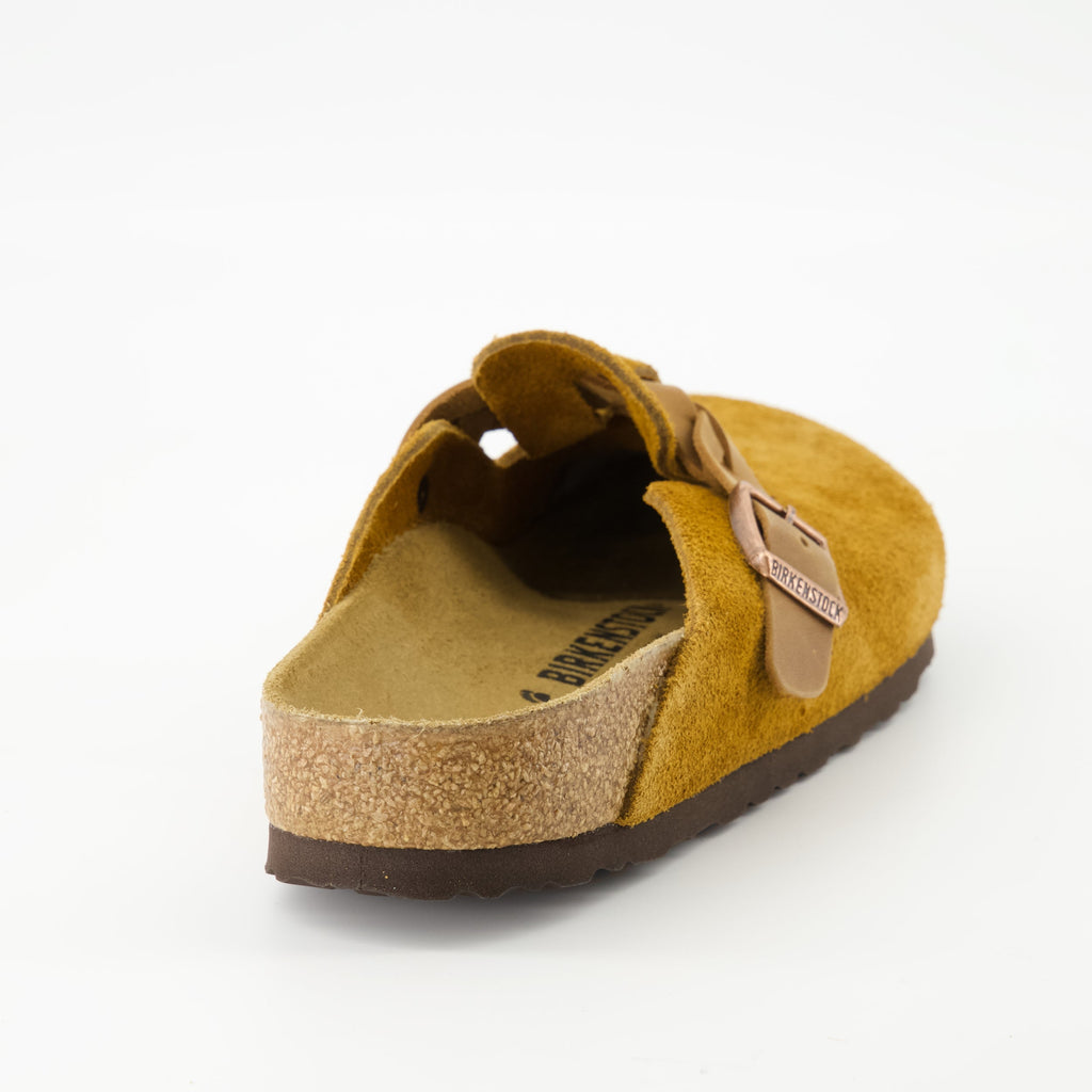 Image de mules tressées Boston par Birkenstock pour femmes - Saison Printemps-Été 2025 - Vue arrière