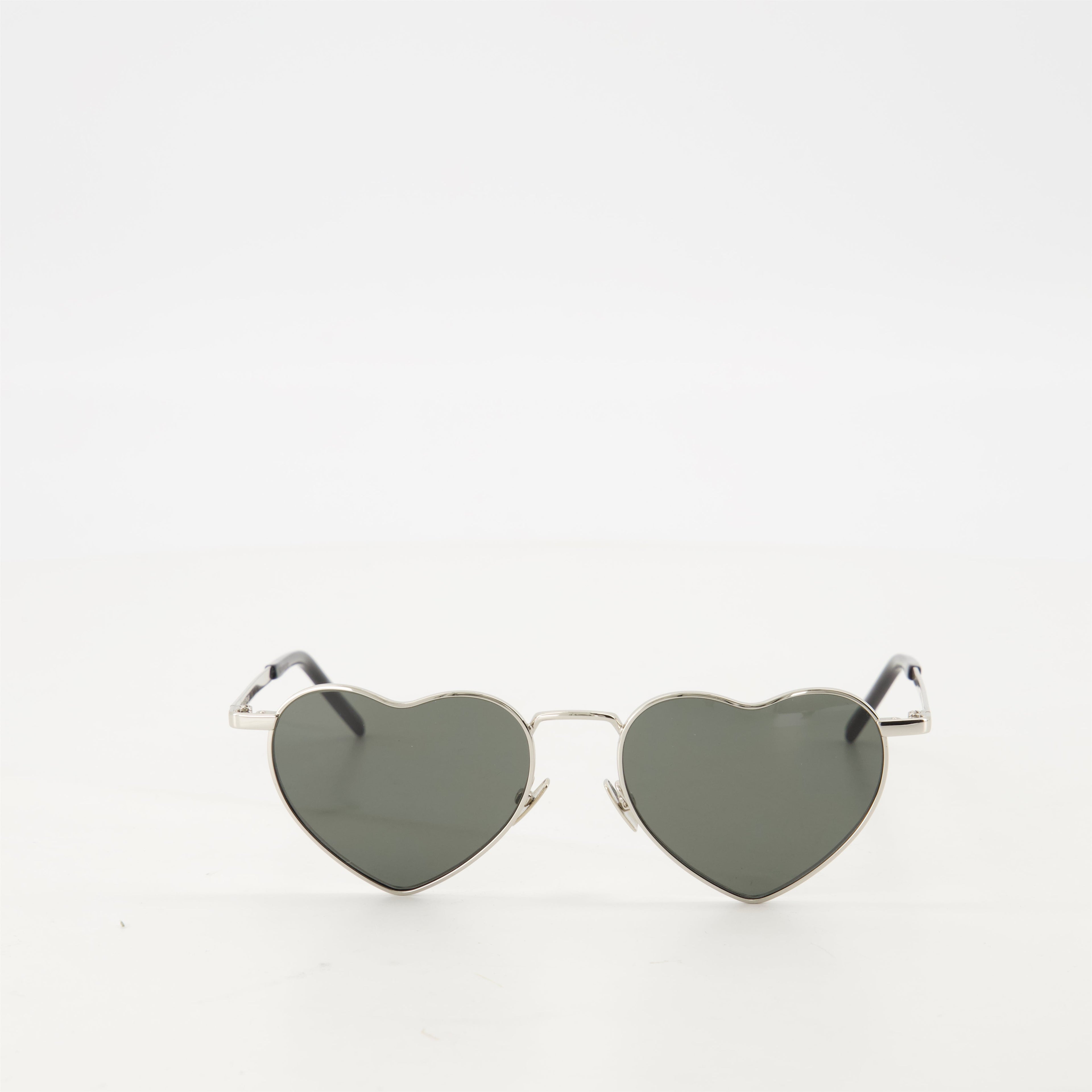 SL 301 LOULOU sunglasses, Saint Laurent eyewear, silver sunglasses, UV protection sunglasses, unisex sunglasses