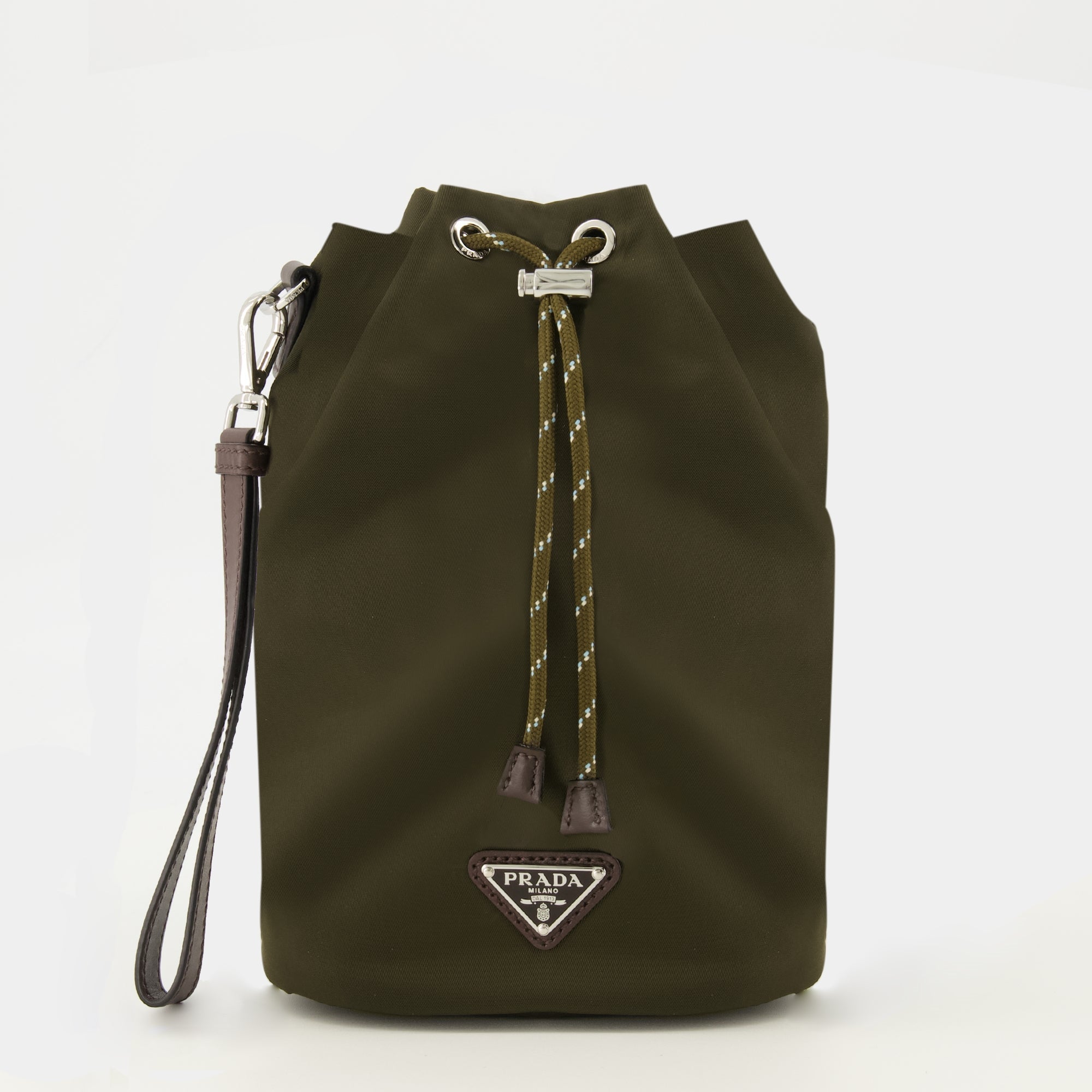 Pochette Speedrock en Re-Nylon Kaki - Prada - Men | WE IN STYLE