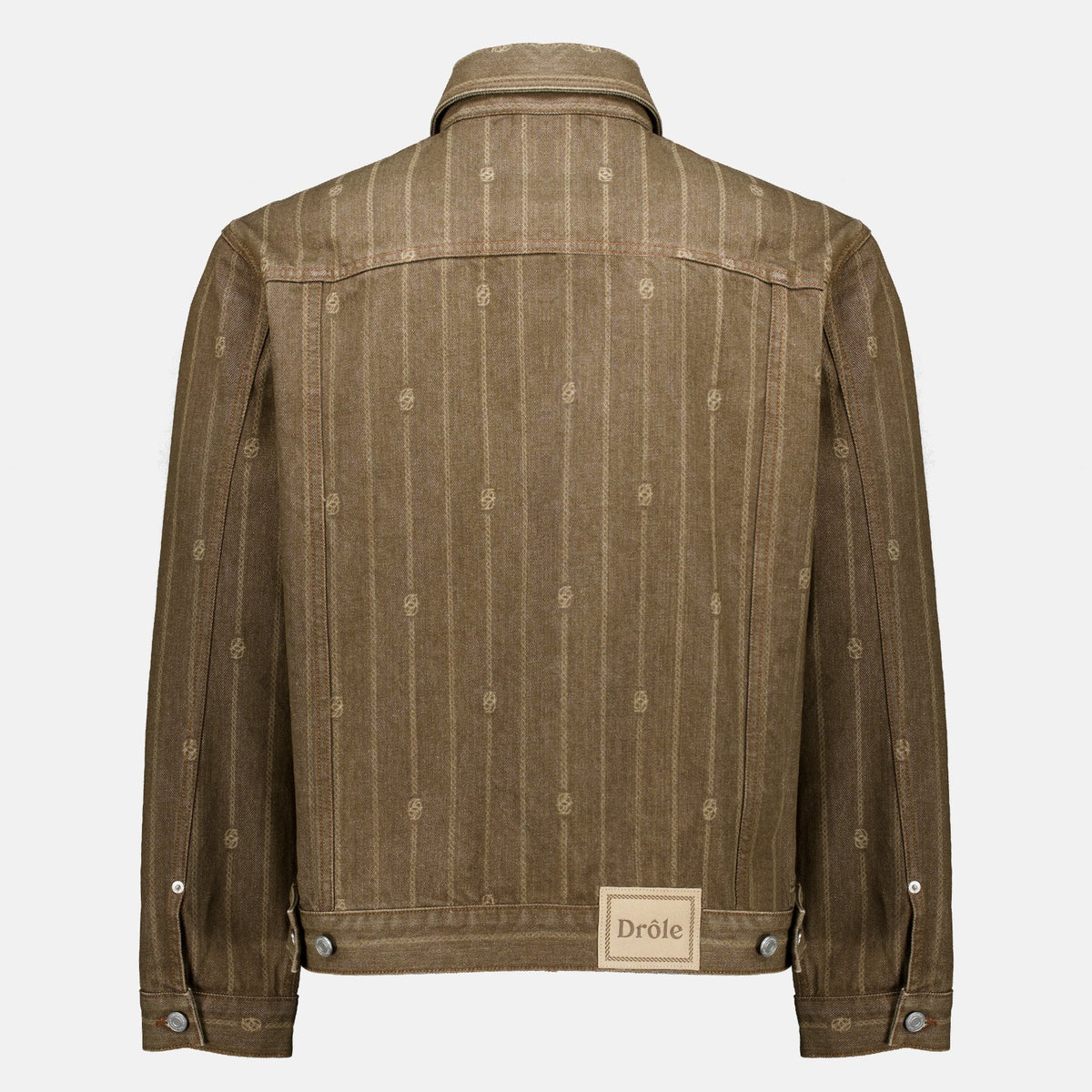 Monogram Denim Jacket - Drôle de Monsieur