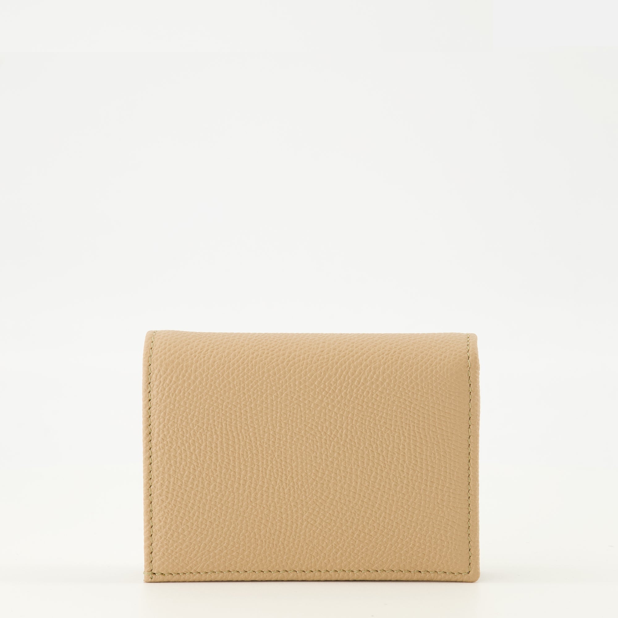 Portafoglio in Pelle Beige Vlogo