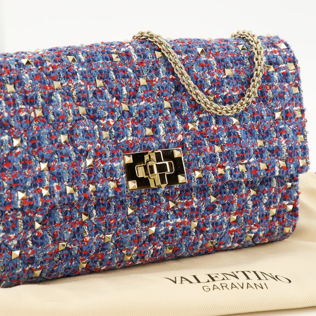 Borsa in pelle Rockstud Spike