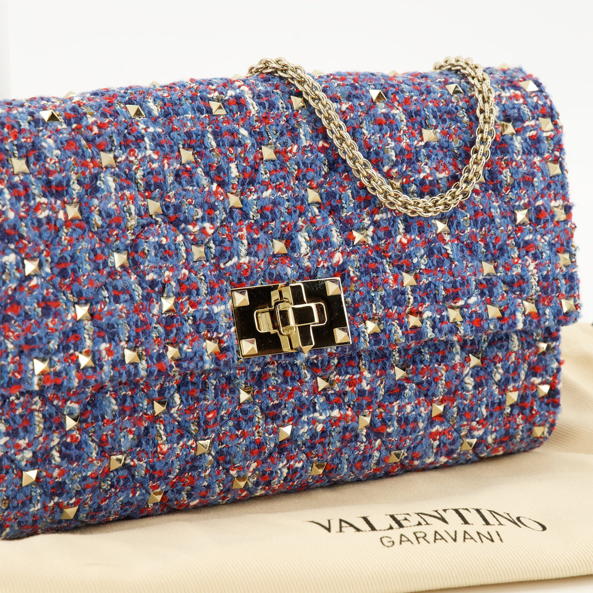 Borsa in pelle Rockstud Spike
