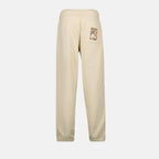 Imagem de Calças de Jogging Beige Cavalier da Burberry para Mulheres - Temporada Primavera-Verão 2025 - Vista do Detalhe do Produto 1