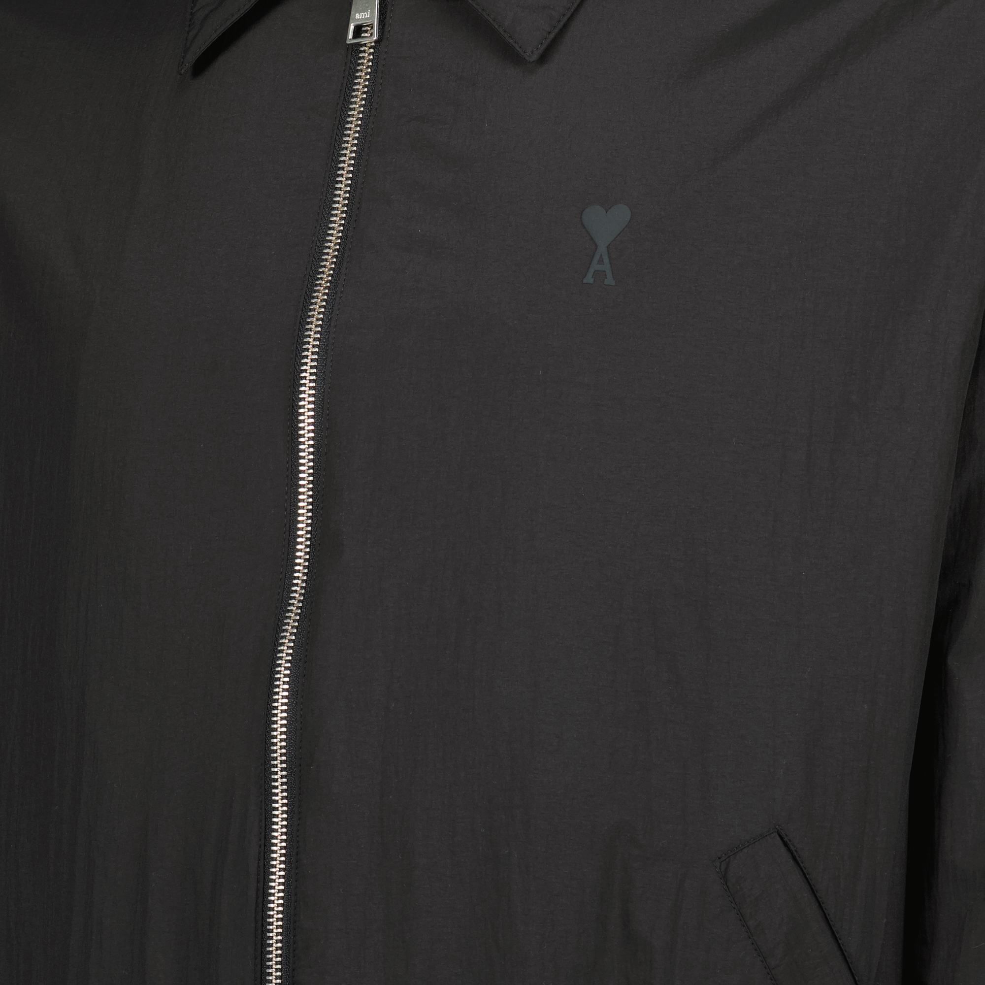 Classic Black Zip-Up Jacket