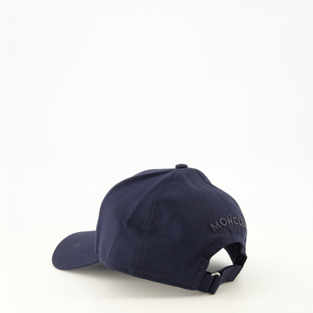 Gorra de algodón azul marino