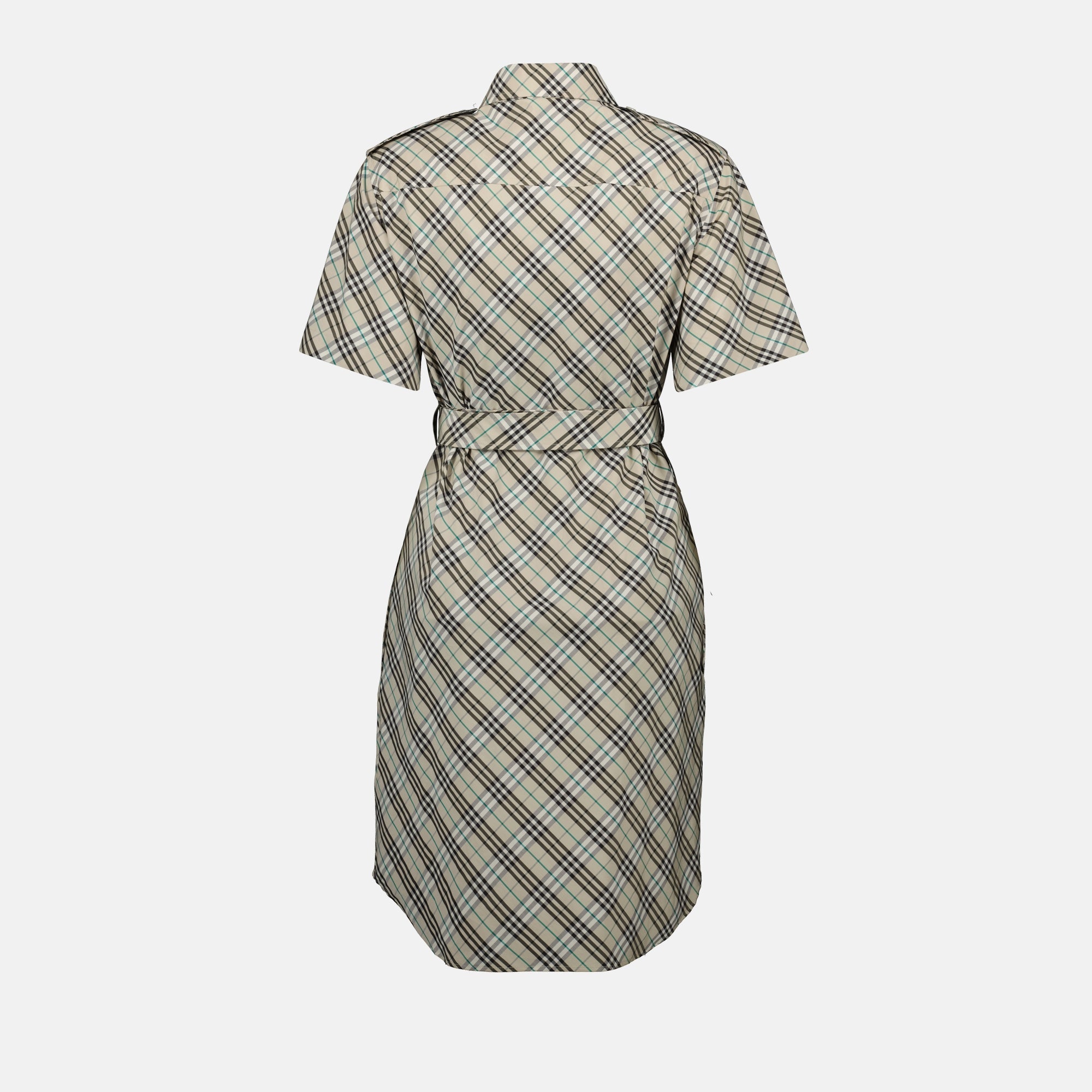 Burberry, Check Dress, Cotton Dress, Spring-Summer Collection, Women's Fashion