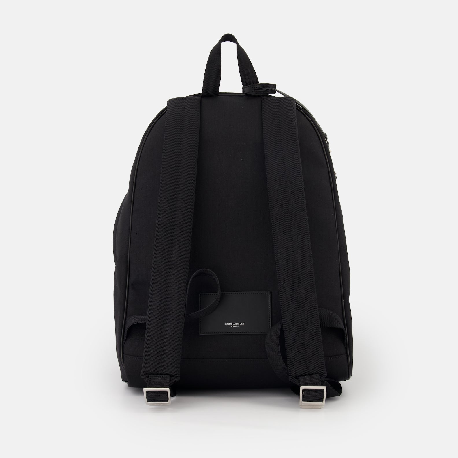 City Backpack, Saint Laurent, nylon backpack, leather details, men's accessories