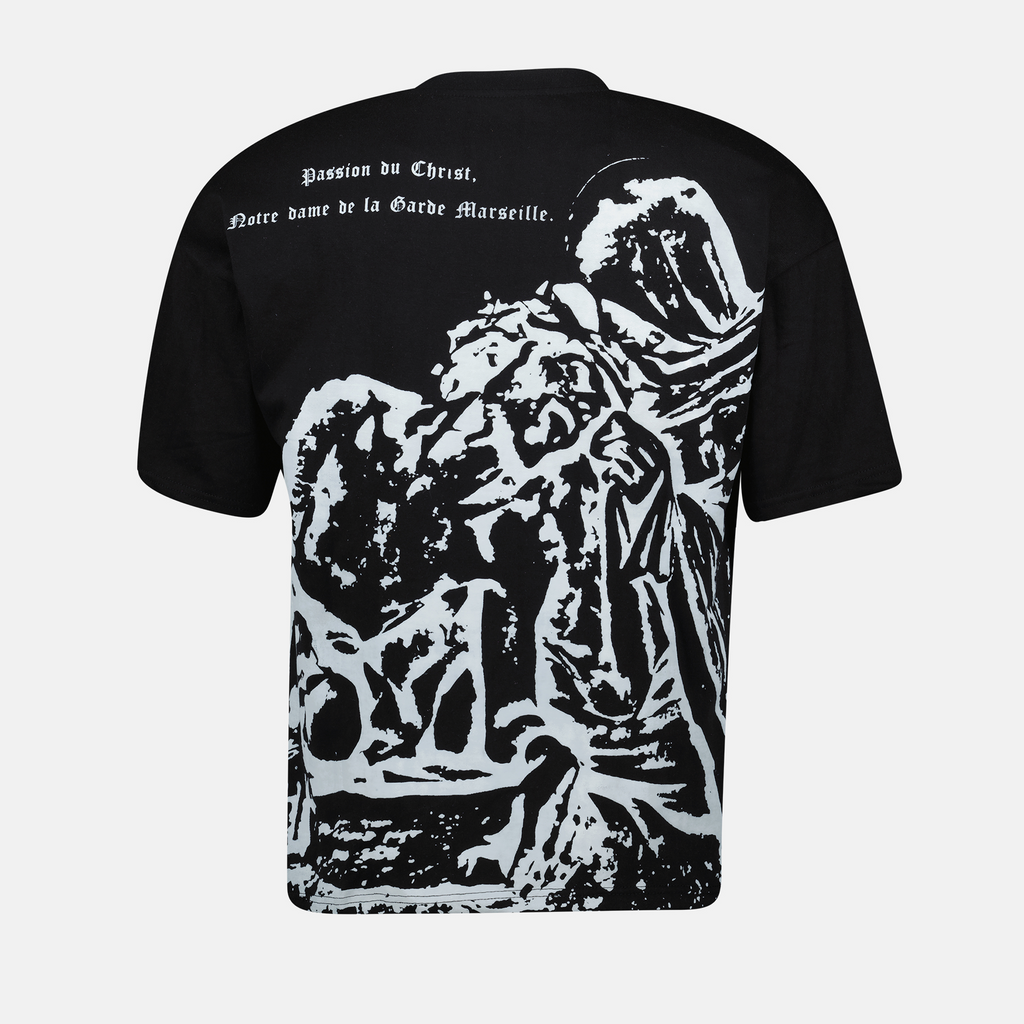 Image of Passion du Christ Oversized T-Shirt by L8 Studio for Men - Season Spring-Summer 2025 - Back View
