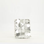Image of Le Sac Sparkle Mini Argenté by Rabanne for Women - Season Autumn-Winter 2025 - Back View