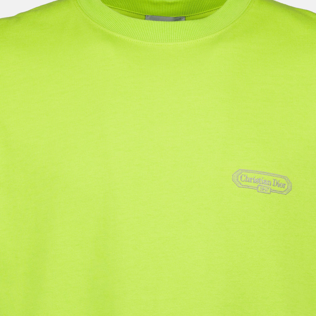 Image of t-shirt cd box - Green by Dior for Men - Season Spring-Summer 2026 - Detail View 2