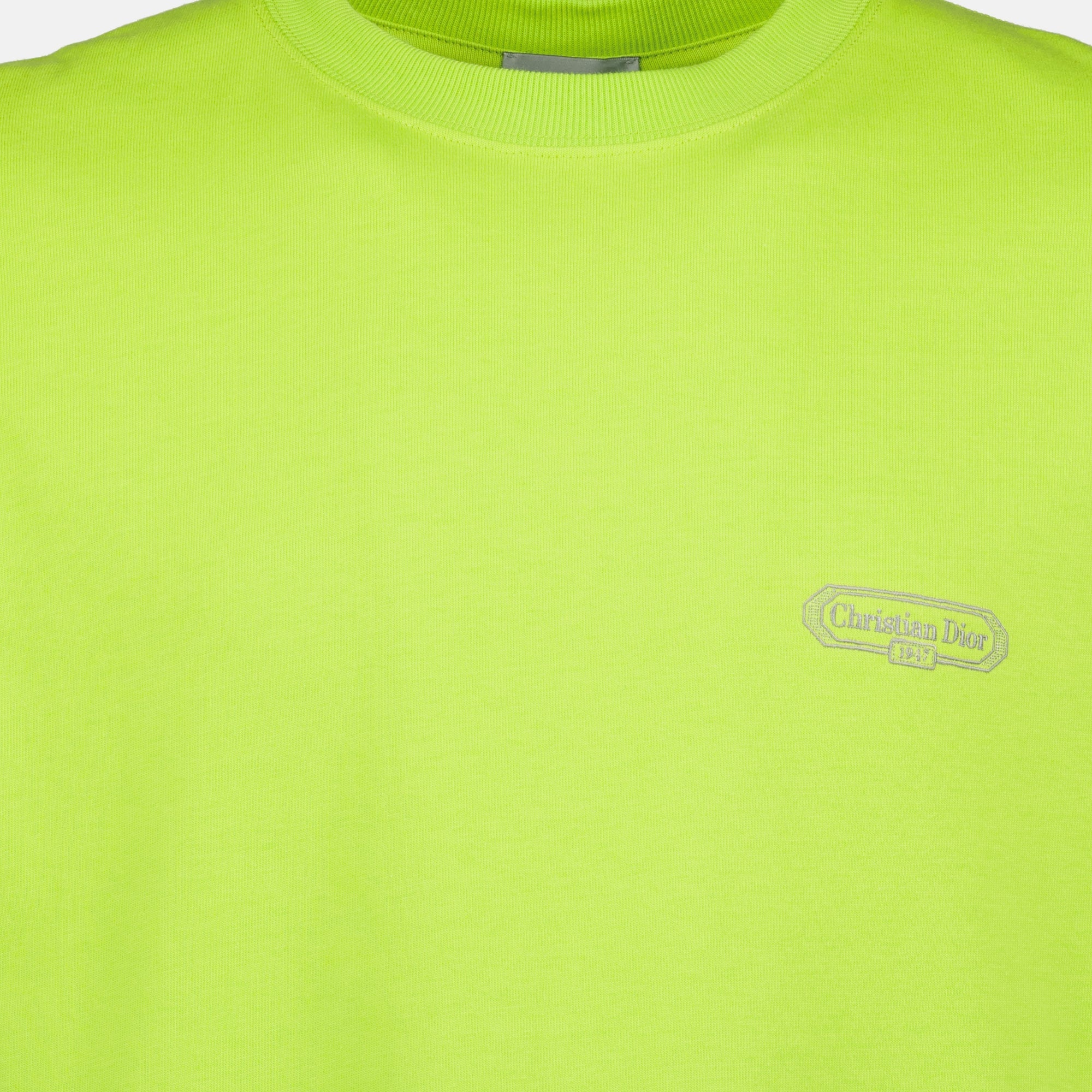 Image of t-shirt cd box - Green by Dior for Men - Season Spring-Summer 2026 - Detail View 2