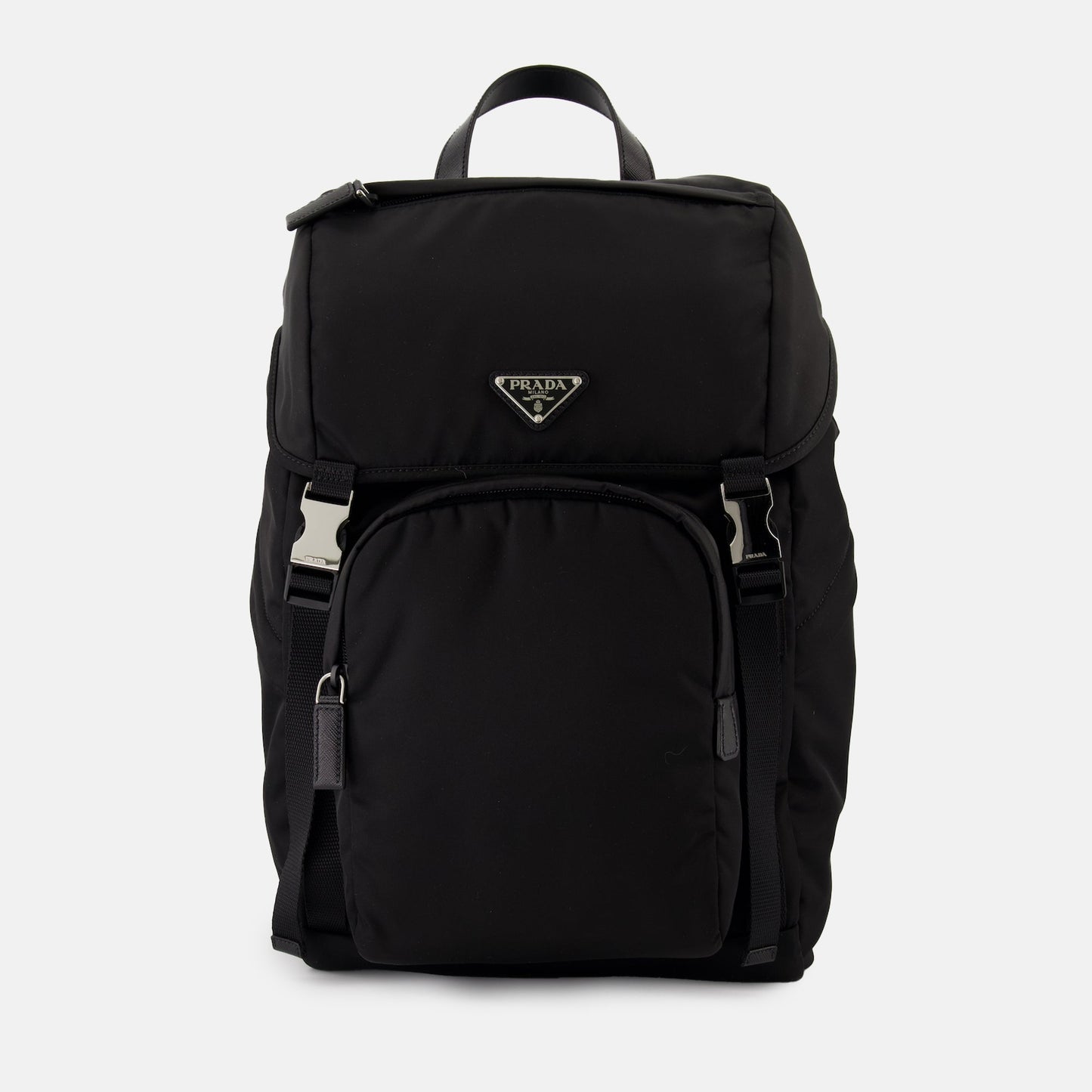 Saffiano Leather Backpack, Re-Nylon Backpack, Prada Backpack 2024, Luxury Men's Accessories, High-End Black Backpack