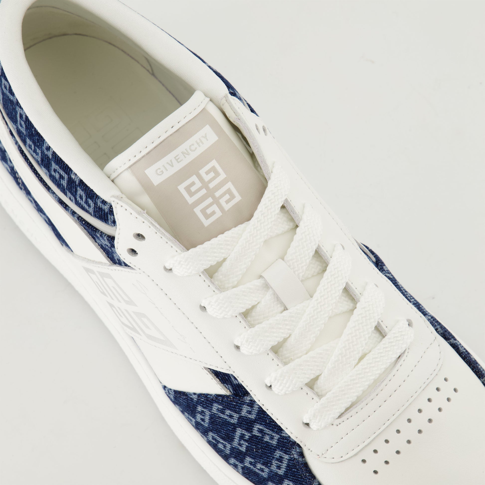 G-Move sneakers, blue monogram sneakers, bicolor sneakers, Givenchy sneakers, luxury footwear