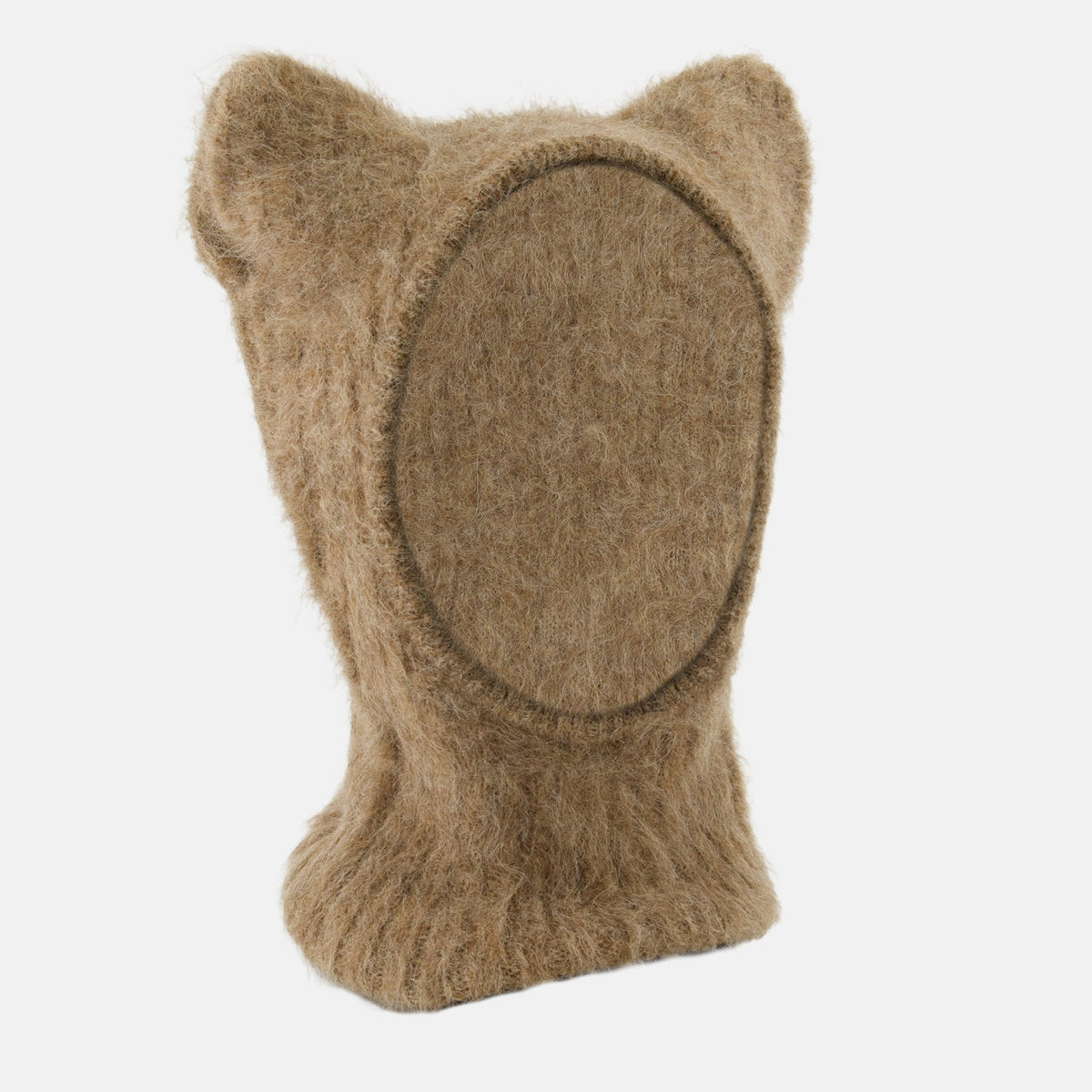 Fox-Ear Wool and Alpaca Balaclava