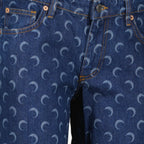 Jean Moon en denim bleu