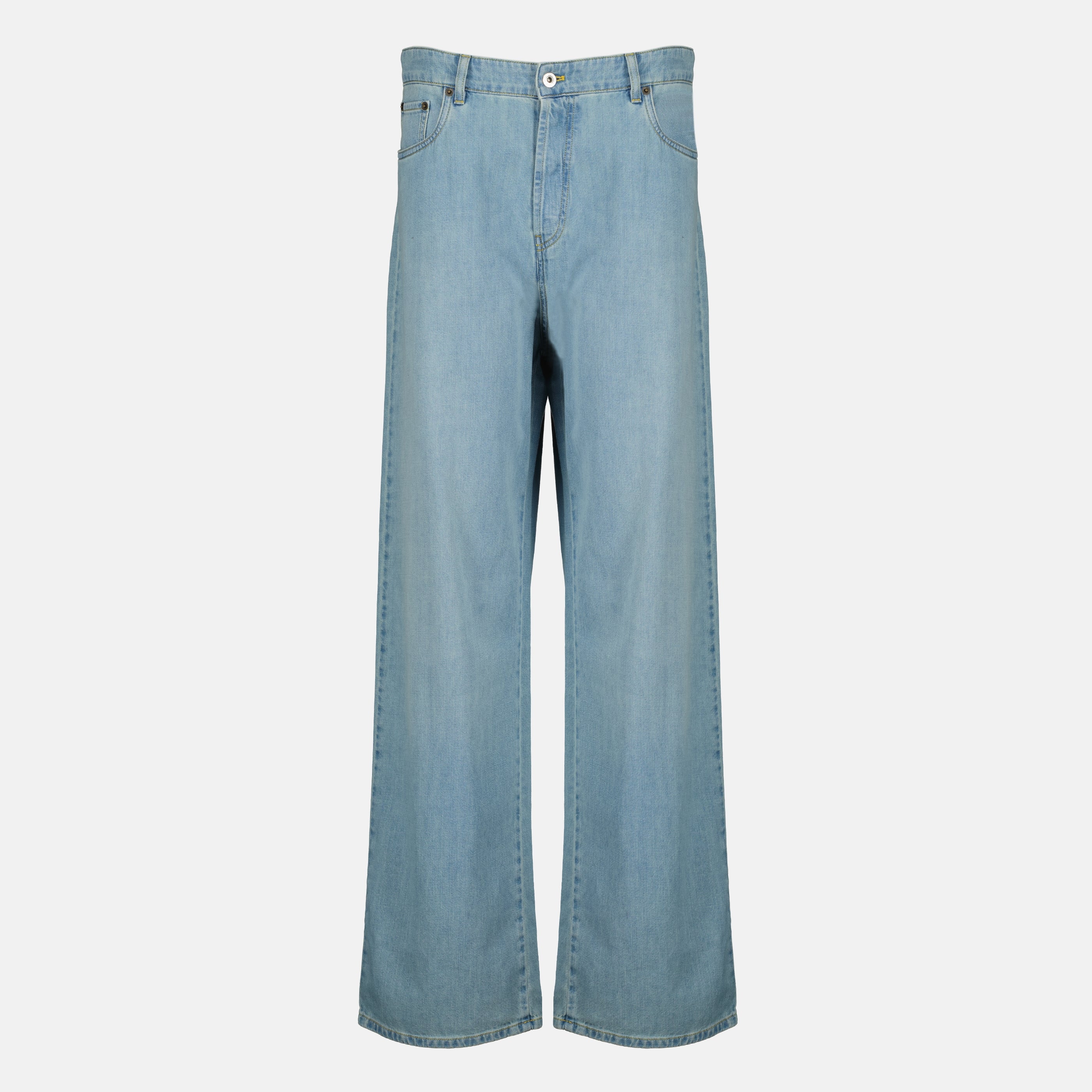 Image of Wide Leg Jeans by Miu Miu for Women - Season Spring-Summer 2026 - Front View
