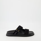 Image of Aqua Sandals by Dior for Men - Season Autumn-Winter 2025 - Right Side View