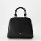 Bild der Mini Antigona Cube Bag aus schwarzem Leder von Givenchy für Damen - Saison Herbst-Winter 2024 - Rückansicht