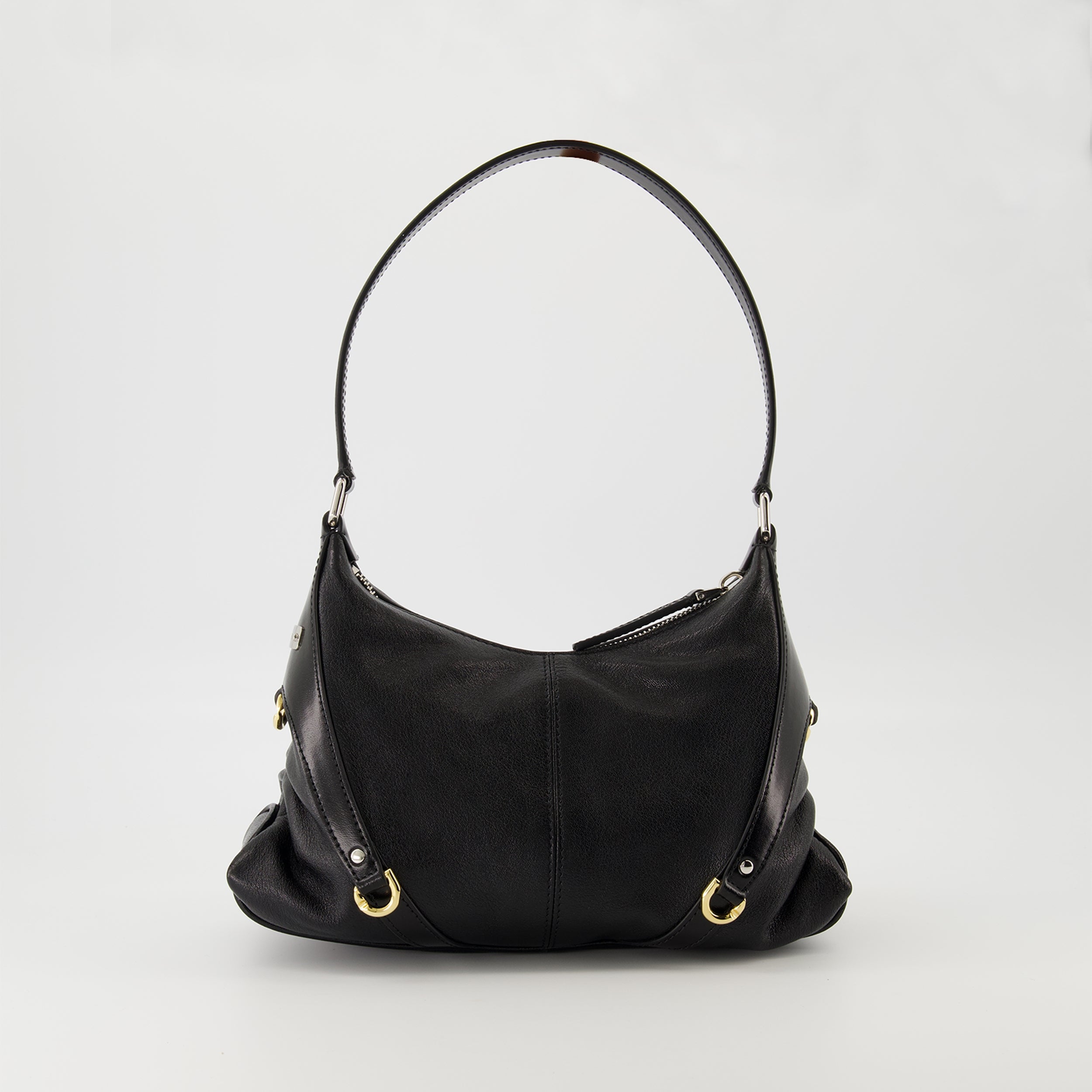 Sac Voyou Nano, Givenchy bag, black leather handbag, luxury accessories, modern design