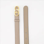 Fendi, Leather Belt, Luxury Accessory, Gold Buckle, Elegant Design