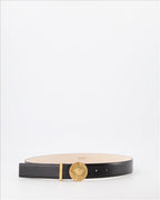 Medusa Biggie belt, Versace accessories, black belt, luxury belt, designer belt