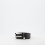 Dior belt, grained leather belt, luxury men's belt, black leather belt, high-end accessories