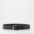 Dior belt, grained leather belt, luxury men's belt, black leather belt, high-end accessories