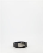Dior Homme, luxury belt, elegant accessory, black and blue belt, Oblique belt