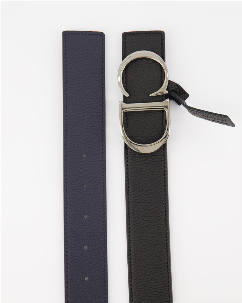 Dior, Reversible Belt, Luxury Men's Accessories, Black Belt, High-End Fashion