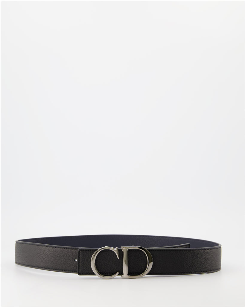 Dior, Reversible Belt, Luxury Men's Accessories, Black Belt, High-End Fashion