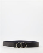 Dior, Reversible Belt, Luxury Men's Accessories, Black Belt, High-End Fashion