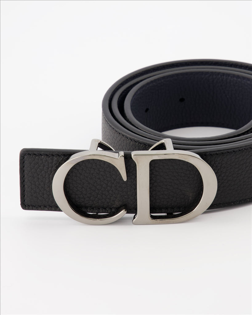 Dior, Reversible Belt, Luxury Men's Accessories, Black Belt, High-End Fashion