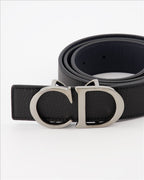 Dior, Reversible Belt, Luxury Men's Accessories, Black Belt, High-End Fashion