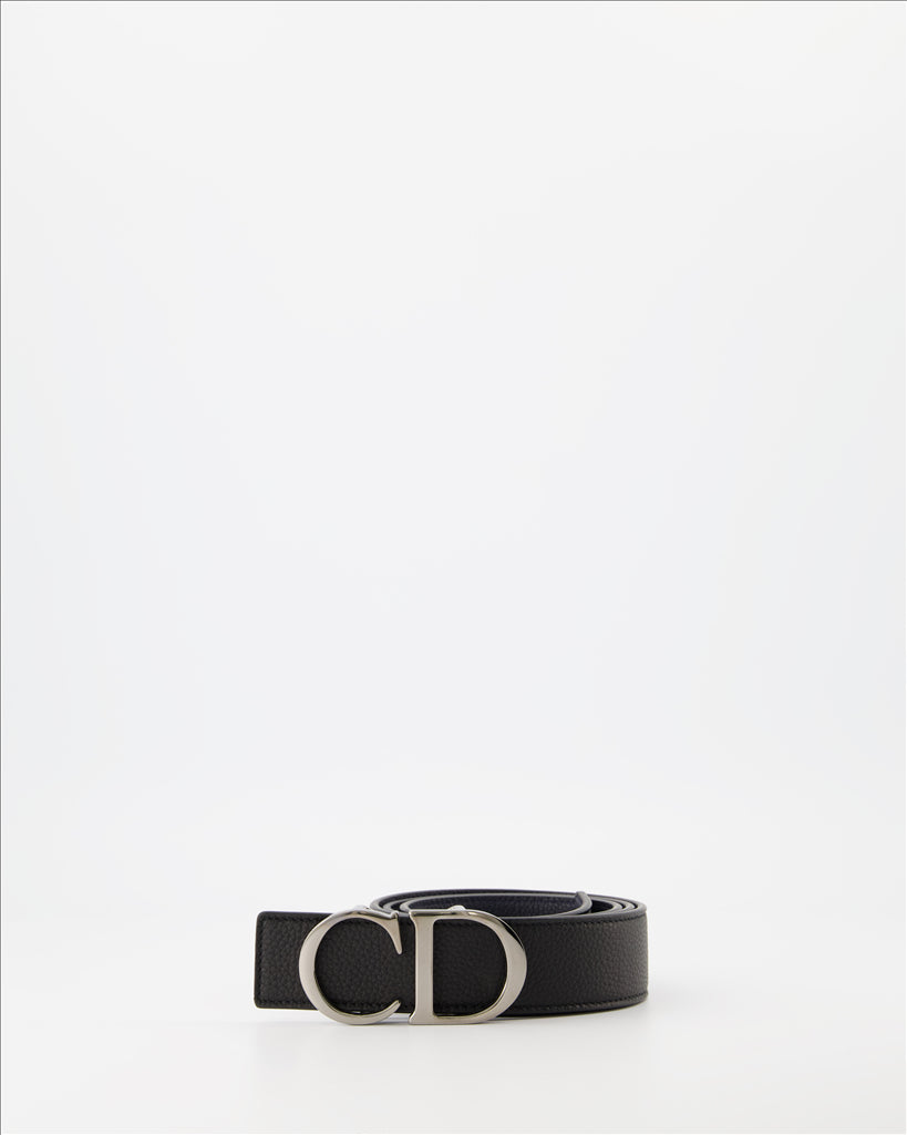 Dior, Reversible Belt, Luxury Men's Accessories, Black Belt, High-End Fashion
