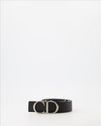Dior, Reversible Belt, Luxury Men's Accessories, Black Belt, High-End Fashion