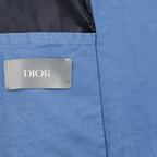 denim jacket, Christian Dior jacket, blue jacket, Spring-Summer collection, embroidered logo