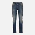 Imagem dos jeans em denim D-Strukt 2019 L32 da Diesel para homens - Temporada Outono-Inverno 2025 - Vista frontal