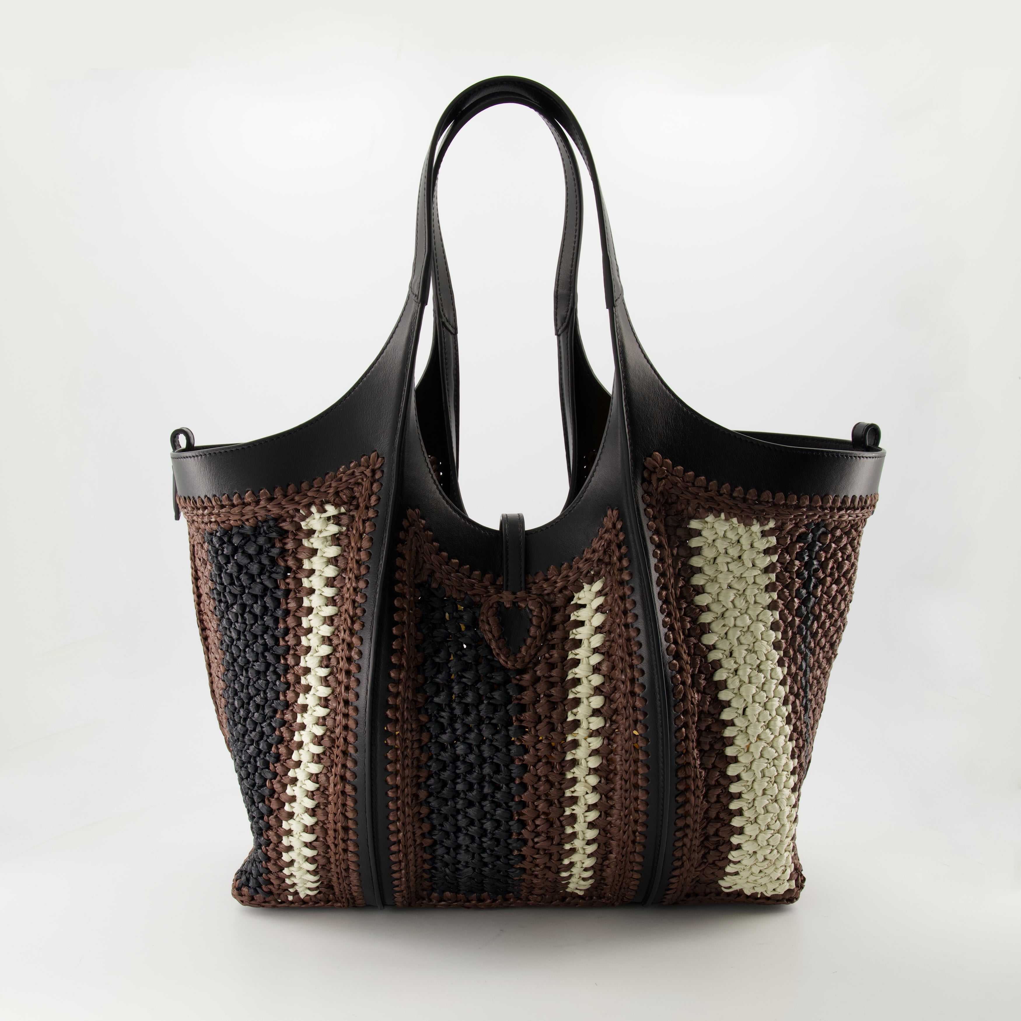 Timeless Cabas, Tod's bag, raffia handbag, luxury accessories, designer tote