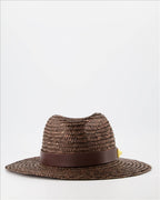 Valentino Garavani, One Stud Hat, Women's luxury hat, Brown designer hat, High-end fashion accessory